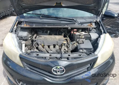 2012 Toyota Yaris Le z USA, uszkodzony, nr VIN JTDKTUD31CD510012